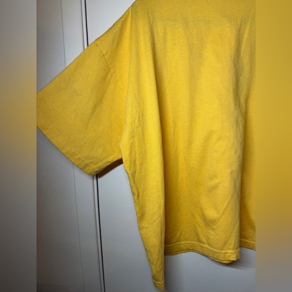 Bobbie Brooks Yellow Cotton Blend Boxy Fit Tropical Fish Sparkly T Shirt OS - Picture 9 of 13